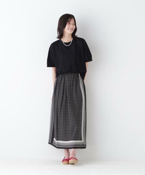 human woman / ヒューマンウーマン カットソー | ◆フィンリーチェックジャカードプルオーバー | 詳細12