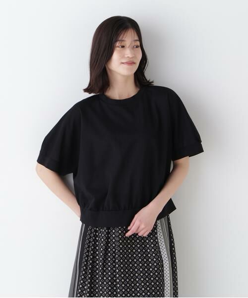 human woman / ヒューマンウーマン カットソー | ◆フィンリーチェックジャカードプルオーバー | 詳細13