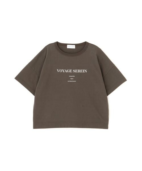 human woman / ヒューマンウーマン カットソー | ◆メッセージロゴＴシャツ | 詳細1