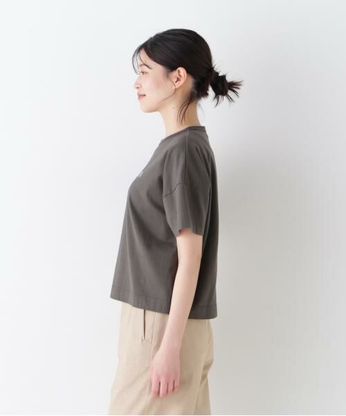 human woman / ヒューマンウーマン カットソー | ◆メッセージロゴＴシャツ | 詳細4