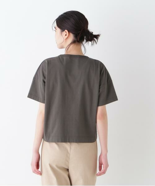 human woman / ヒューマンウーマン カットソー | ◆メッセージロゴＴシャツ | 詳細5