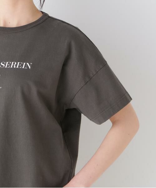 human woman / ヒューマンウーマン カットソー | ◆メッセージロゴＴシャツ | 詳細7