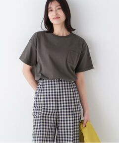 human woman / ヒューマンウーマン カットソー | ◆バックロゴポケットＴシャツ