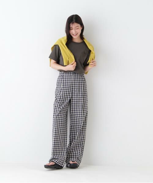 human woman / ヒューマンウーマン カットソー | ◆バックロゴポケットＴシャツ | 詳細2