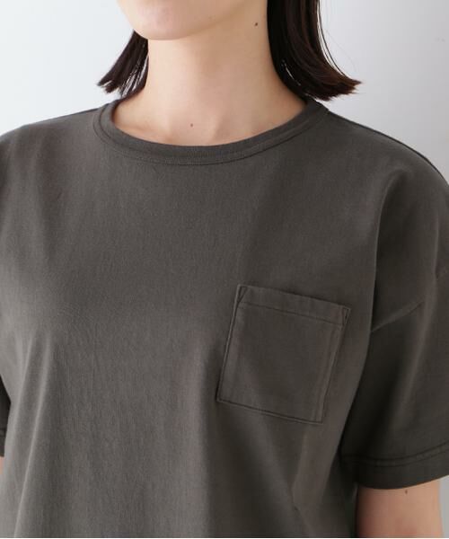 human woman / ヒューマンウーマン カットソー | ◆バックロゴポケットＴシャツ | 詳細6