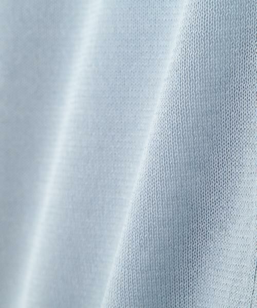 human woman / ヒューマンウーマン ニット・セーター | 【ウォッシャブル】シアーハイゲージ半袖カーディガン | 詳細5