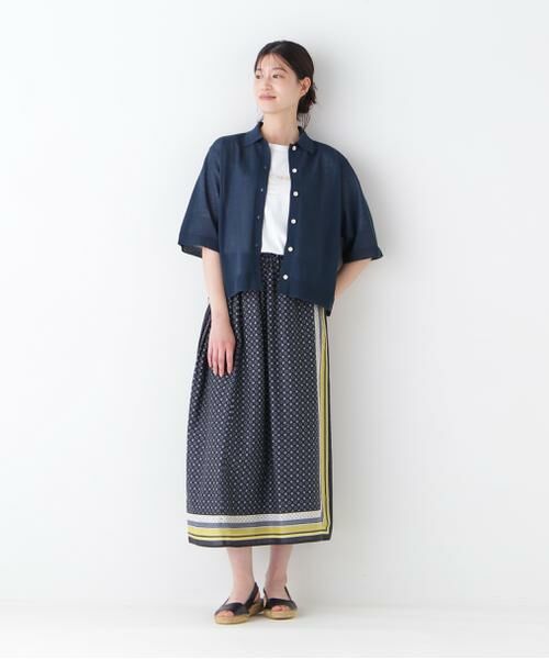 human woman / ヒューマンウーマン ニット・セーター | 【ウォッシャブル】シアーハイゲージ半袖カーディガン | 詳細16