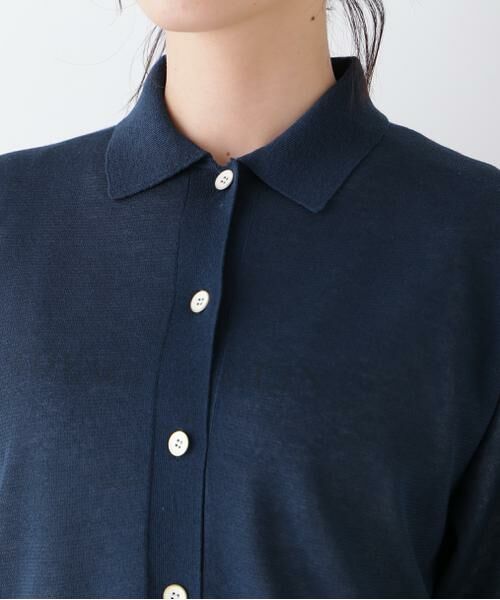 human woman / ヒューマンウーマン ニット・セーター | 【ウォッシャブル】シアーハイゲージ半袖カーディガン | 詳細20