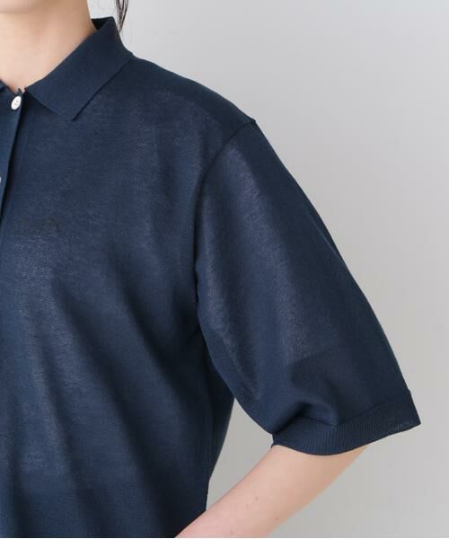 human woman / ヒューマンウーマン ニット・セーター | 【ウォッシャブル】シアーハイゲージ半袖カーディガン | 詳細21