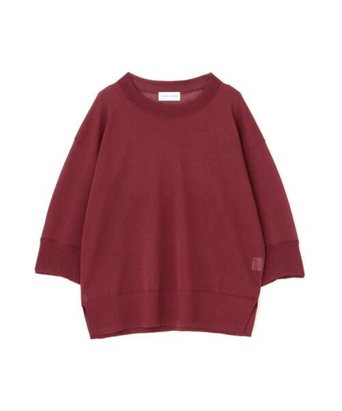 human woman / ヒューマンウーマン ニット・セーター | 【ウォッシャブル】シアーハイゲージクルーネックプルオーバー | 詳細9