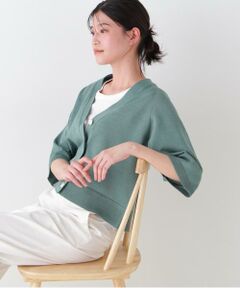 human woman / ヒューマンウーマン ニット・セーター | 【ウォッシャブル】ハイゲージギマラグランＶカーデ
