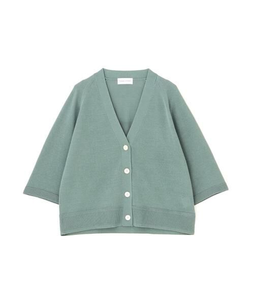 human woman / ヒューマンウーマン ニット・セーター | 【ウォッシャブル】ハイゲージギマラグランＶカーデ | 詳細15