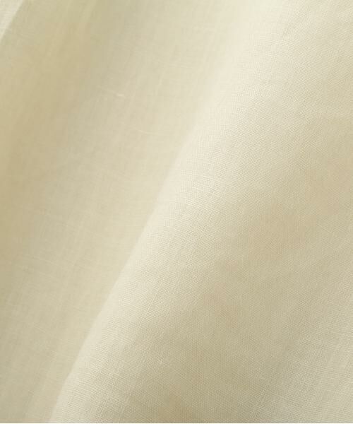 human woman / ヒューマンウーマン シャツ・ブラウス | ◆ラミーバンドカラーシャツブラウス | 詳細16