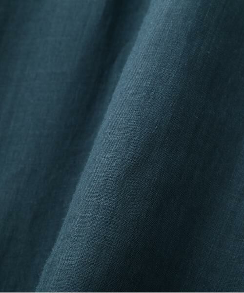 human woman / ヒューマンウーマン シャツ・ブラウス | ◆ラミーバンドカラーシャツブラウス | 詳細21