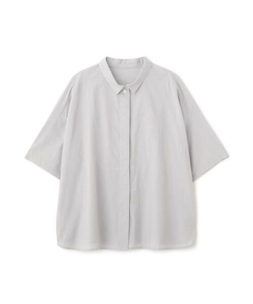 human woman / ヒューマンウーマン シャツ・ブラウス | ◆コットンストライプボックスシャツ | 詳細12