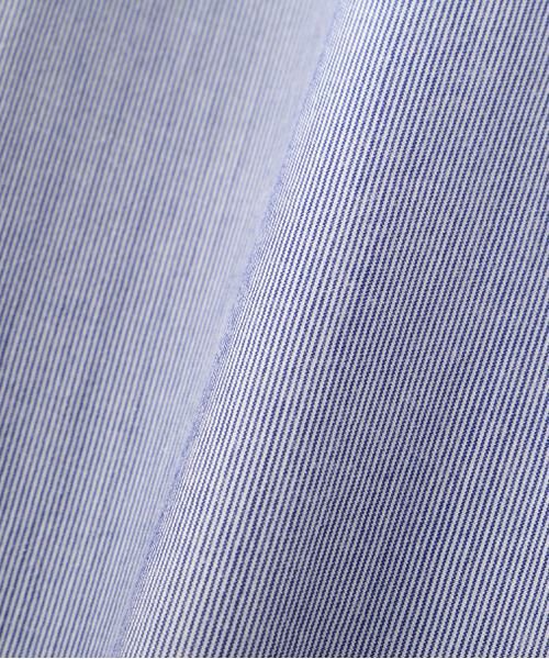 human woman / ヒューマンウーマン シャツ・ブラウス | ◆コットンストライプボックスシャツ | 詳細22