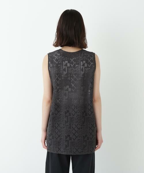 human woman / ヒューマンウーマン シャツ・ブラウス | ◆ジオメトリックレースジレ | 詳細4