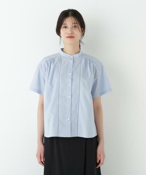 HUMAN WOMAN タイプライターブラウス タイプライターブラウス | human woman（ヒューマンウーマン