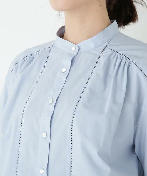 human woman / ヒューマンウーマン シャツ・ブラウス | ◆タイプライターブラウス | 詳細6