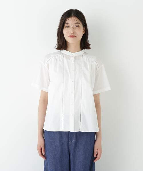 human woman / ヒューマンウーマン シャツ・ブラウス | ◆タイプライターブラウス | 詳細20