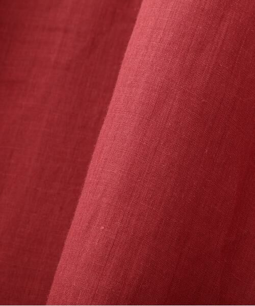 human woman / ヒューマンウーマン スカート | ◆ラミーサイドボックスタックギャザースカート | 詳細8