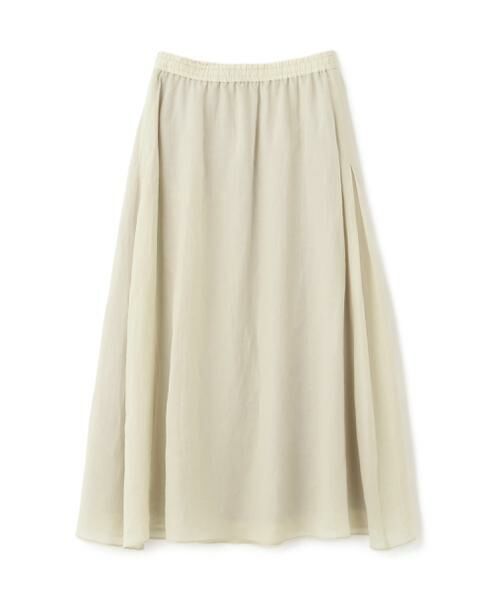 human woman / ヒューマンウーマン スカート | ◆ラミーサイドボックスタックギャザースカート | 詳細10