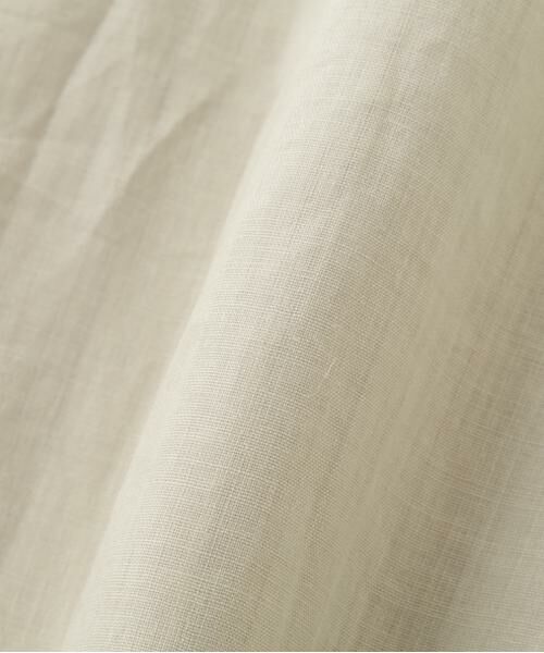 human woman / ヒューマンウーマン スカート | ◆ラミーサイドボックスタックギャザースカート | 詳細19