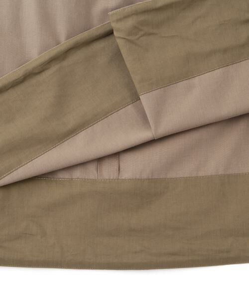 human woman / ヒューマンウーマン スカート | ◆コットンキュプラウェザーラップフレアースカート | 詳細11