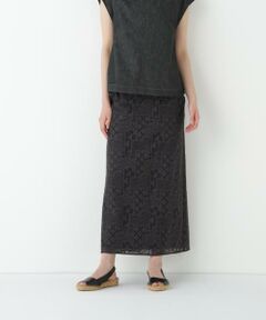 human woman / ヒューマンウーマン スカート | ◆ジオメトリックレーススカート