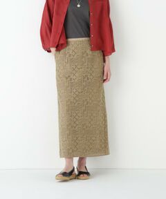 human woman / ヒューマンウーマン スカート | ◆ジオメトリックレーススカート