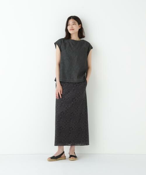 human woman / ヒューマンウーマン スカート | ◆ジオメトリックレーススカート | 詳細3