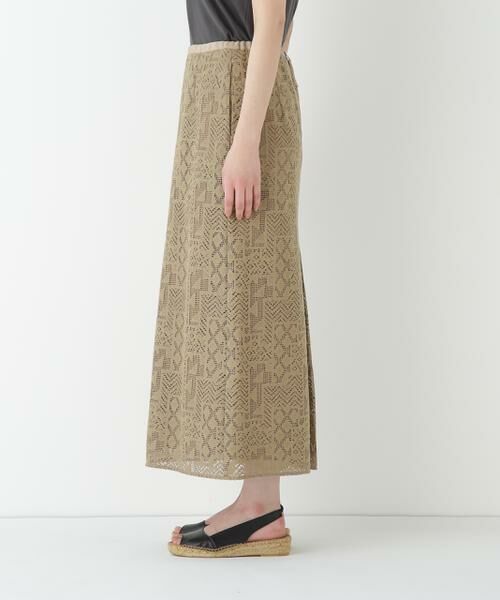 human woman / ヒューマンウーマン スカート | ◆ジオメトリックレーススカート | 詳細13