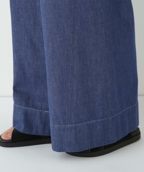 human woman / ヒューマンウーマン パンツ | ◆ライトオンスデニムツイストバギーパンツ | 詳細11