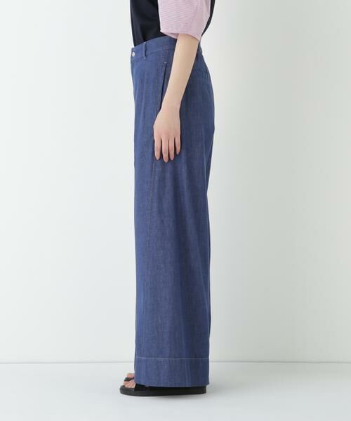 human woman / ヒューマンウーマン パンツ | ◆ライトオンスデニムツイストバギーパンツ | 詳細7