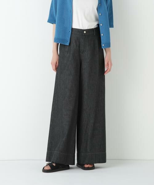 human woman / ヒューマンウーマン パンツ | ◆ライトオンスデニムツイストバギーパンツ | 詳細17