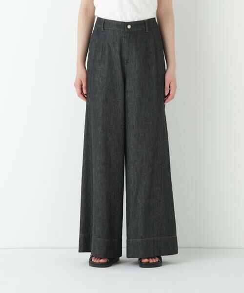 human woman / ヒューマンウーマン パンツ | ◆ライトオンスデニムツイストバギーパンツ | 詳細20