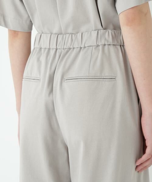 human woman / ヒューマンウーマン パンツ | ◆プレーティング天竺タックセミワイドパンツ | 詳細16