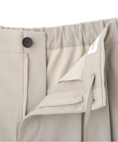 human woman / ヒューマンウーマン パンツ | ◆プレーティング天竺タックセミワイドパンツ | 詳細17