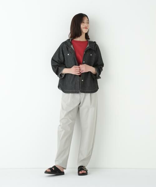 human woman / ヒューマンウーマン パンツ | ◆ナイロンタスランストレッチパンツ | 詳細4