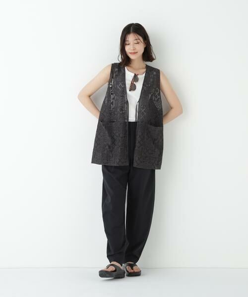 human woman / ヒューマンウーマン パンツ | ◆ナイロンタスランストレッチパンツ | 詳細19