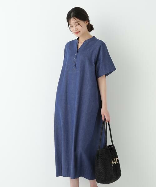 human woman / ヒューマンウーマン ワンピース | ◆ライトオンスデニムワンピース | 詳細2