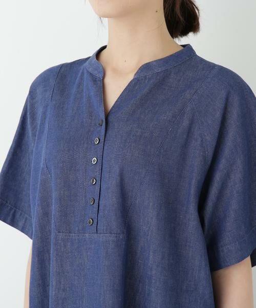 human woman / ヒューマンウーマン ワンピース | ◆ライトオンスデニムワンピース | 詳細7