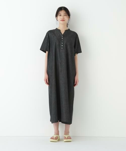 human woman / ヒューマンウーマン ワンピース | ◆ライトオンスデニムワンピース | 詳細15