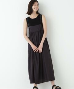 human woman / ヒューマンウーマン ワンピース | ◆ストライプローンキャミソールワンピース