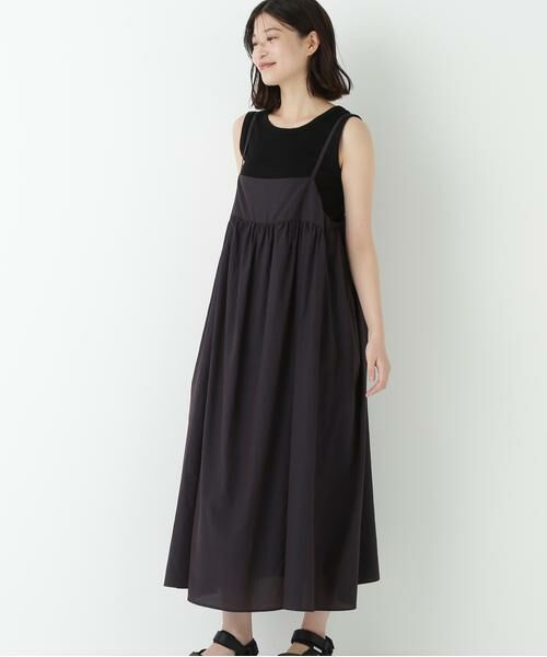 human woman / ヒューマンウーマン ワンピース | ◆ストライプローンキャミソールワンピース | 詳細3