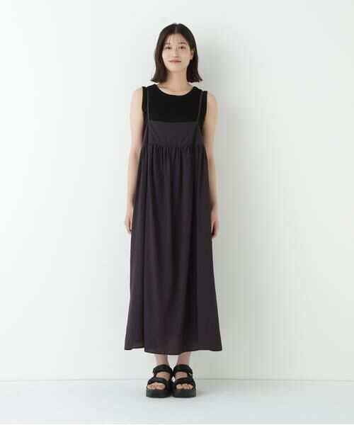 human woman / ヒューマンウーマン ワンピース | ◆ストライプローンキャミソールワンピース | 詳細8