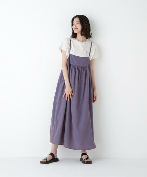 human woman / ヒューマンウーマン ワンピース | ◆ストライプローンキャミソールワンピース | 詳細21