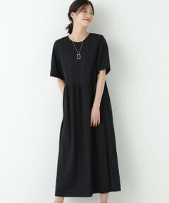 human woman / ヒューマンウーマン ワンピース | ◆ＲＮスムースギャザーＡラインワンピース