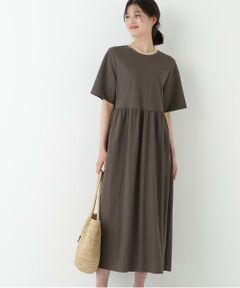 human woman / ヒューマンウーマン ワンピース | ◆ＲＮスムースギャザーＡラインワンピース