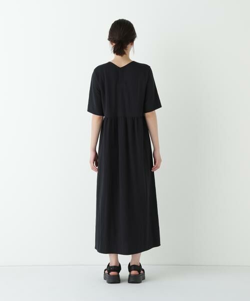 human woman / ヒューマンウーマン ワンピース | ◆ＲＮスムースギャザーＡラインワンピース | 詳細6